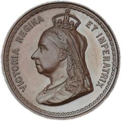 Medal - Victoria Diamond Jubilee, J. Carter, bronze