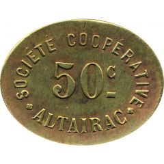 50 Centimes - Société Coopérative Altayrac