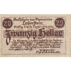 20 Heller Losenstein