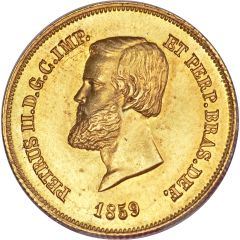 5000 Réis - Pedro II