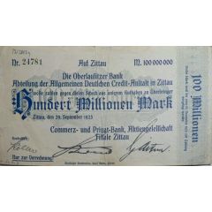 100 000 000 Mark Commerz- und Privat-Bank