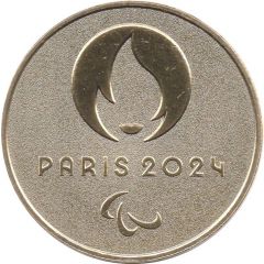 Jeton touristique - Monnaie de Paris - Paris 2024 - Emblème Paralympique