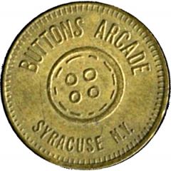 Token - Buttons Arcade Syracuse, New York