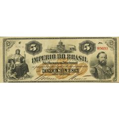 5 Mil Réis Thesouro Nacional, 7th print