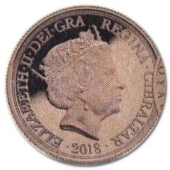 1/2 Sovereign - Elizabeth II RAF Centenary
