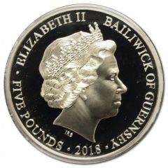 5 Pounds - Elizabeth II 70th Birthday of Prince Charles