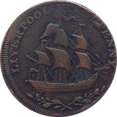 1/2 Penny Lancashire - Liverpool / Bishop Blaize