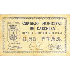 0.50 Pesetas Carcelén
