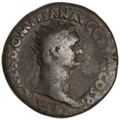 Dupondius - Domitian FIDEI PVBLICAE S C, Fides