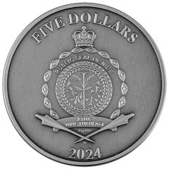 5 Dollars - Charles III Ladybug