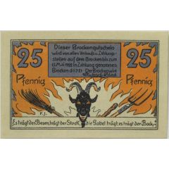 25 Pfennig Brocken/Brockenwirt