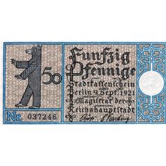 50 Pfennig Districts Series - Issue 11: Schöneberg