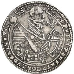 1 Thaler - Philip II St. Andreas Ausbeute
