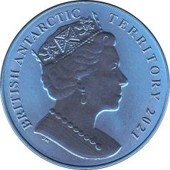 2 Pounds - Elizabeth II Barbeled plunderfish, Titanium