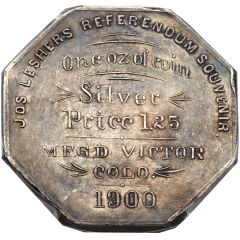 Dollar - Joseph Lesher Colorado, First Type