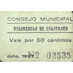 50 Céntimos Valenzuela de Calatrava