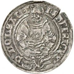 2 Schillings - Frederik I Husum mint, portrait first type