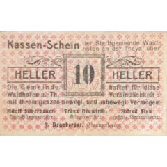10 Heller Waidhofen an der Thaya