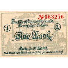 1 Mark Mansfeldsche Kupferschiefer bauende Gewerkschaft