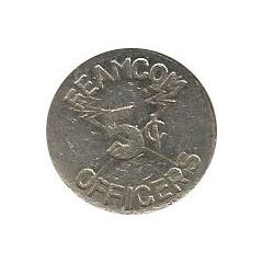 5 Cents - FEAMCOM Officers Open Mess Fuchu Air Station Japan