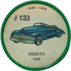 Token - Jell-O #133, Desoto