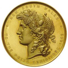 Medal - Great London Exposition Prize Gold