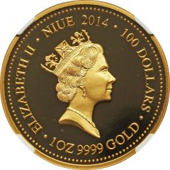 100 Dollars - Elizabeth II Frilled Neck Lizard