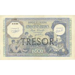 500 Francs - Algérie type 1943