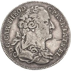⅔ Thaler - Charles Theodore Ausbeutegulden