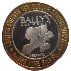 Ten Dollar Gaming Token - Bally`s Las Vegas, Nevada