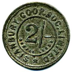 2 Shillings - Stanbury CSL
