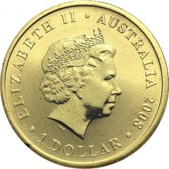 1 Dollar - Elizabeth II 4th Portrait - Australian Sea Lion