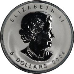 5 Dollars - Elizabeth II 4th portrait, Privy marked SML Bullion Coinage