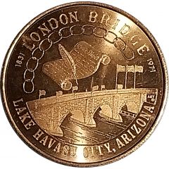 Havasu Dollar - London Bridge Rotary Club - U.S. Constitution Lake Havasu City, Arizona