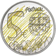 5 Euro The knowledge, Silver
