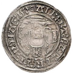 1 Groschen - Albert IV of Brandenburg Breitgroschen