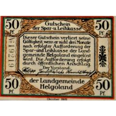 50 Pfennig Spar- und Leihkasse