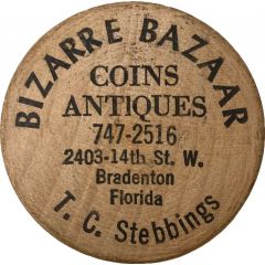 Wooden Nickel - Bizarre Bazaar Bradenton, Florida