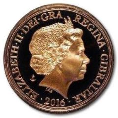 5 Sovereigns - Elizabeth II Battle of the Atlantic
