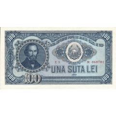 100 Lei State Bank