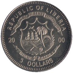 5 Dollars Man On The Moon, with `$5`