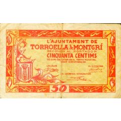 50 Céntimos Torroella de Montgrí
