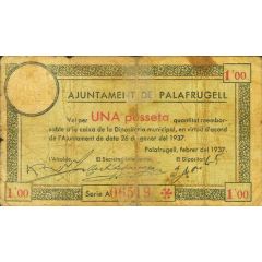 1 Peseta Palafrugell