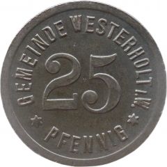 25 Pfennig - Westerholt