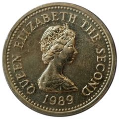 1 Pound - Elizabeth II St. Mary