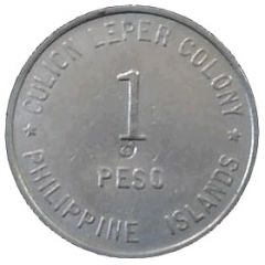 1 Peso Culion Island Leper Colony