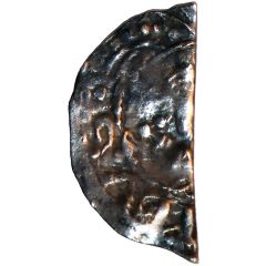 Halfpenny - Henry I Quadrilateral on cross fleury type