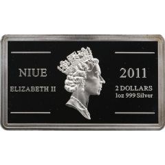 2 Dollars - Elizabeth II First man in space