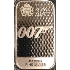 1 oz Silver James Bond, Diamonds Are Forever