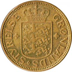 1 Krone - Christian X